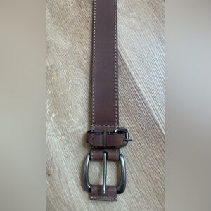Carhartt brown leather belt size medium unisex